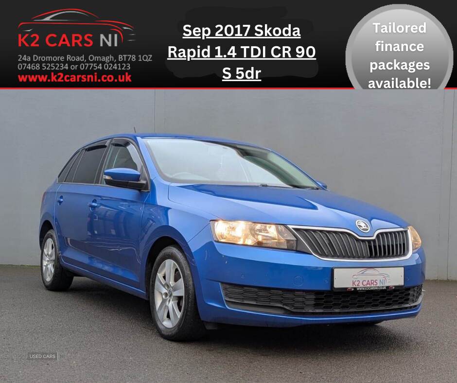 Skoda Rapid SPACEBACK DIESEL HATCHBACK in Tyrone