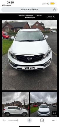 Kia Sportage 1.7 CRDi ISG Axis Edition 5dr in Antrim