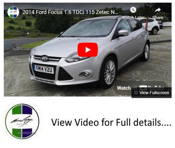 Ford Focus DIESEL HATCHBACK in Tyrone