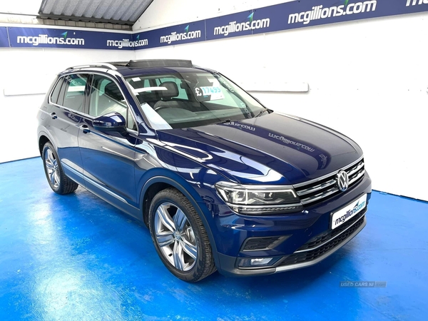 Volkswagen Tiguan DIESEL ESTATE in Tyrone