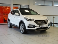 Hyundai Santa Fe 2.2 CRDi Blue Drive Premium SE SUV 5dr Diesel Manual 4WD Euro 6 (s/s) (7 Seat) (200 ps) in Tyrone