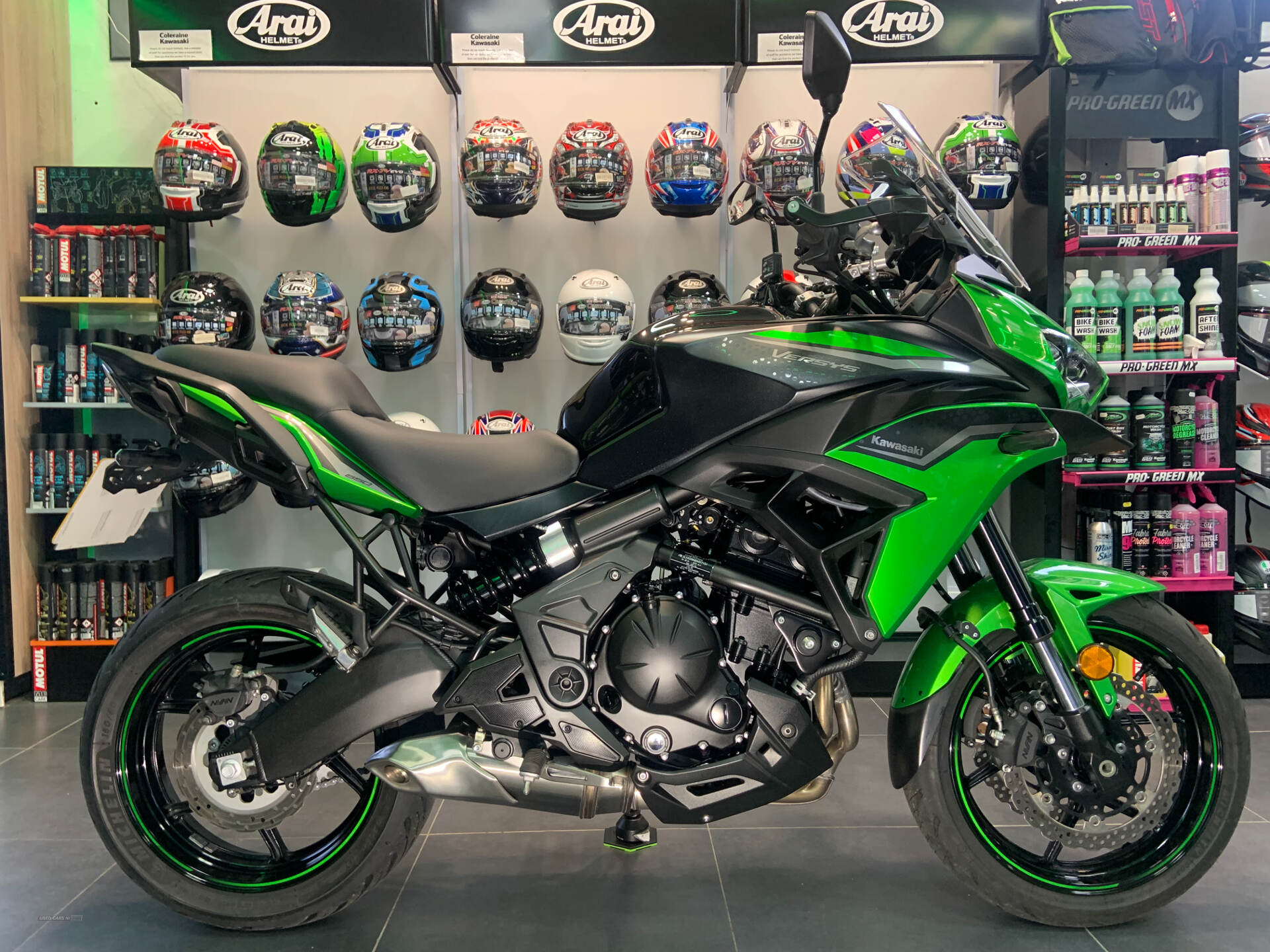 Apr 2022 Kawasaki Versys 2022 KAWASAKI VERSYS 650 CANDY LIME GREEN