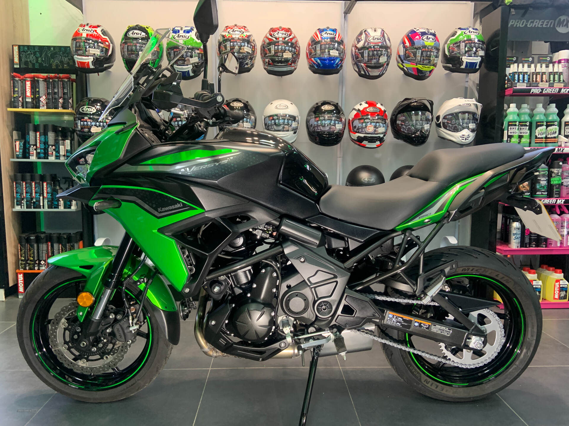 Apr 2022 Kawasaki Versys 2022 KAWASAKI VERSYS 650 CANDY LIME GREEN