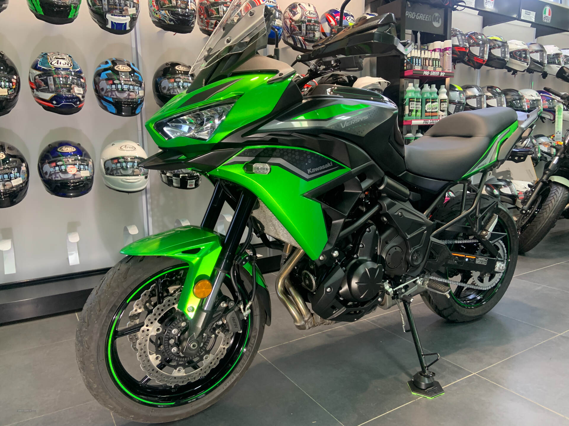 Apr 2022 Kawasaki Versys 2022 KAWASAKI VERSYS 650 CANDY LIME GREEN