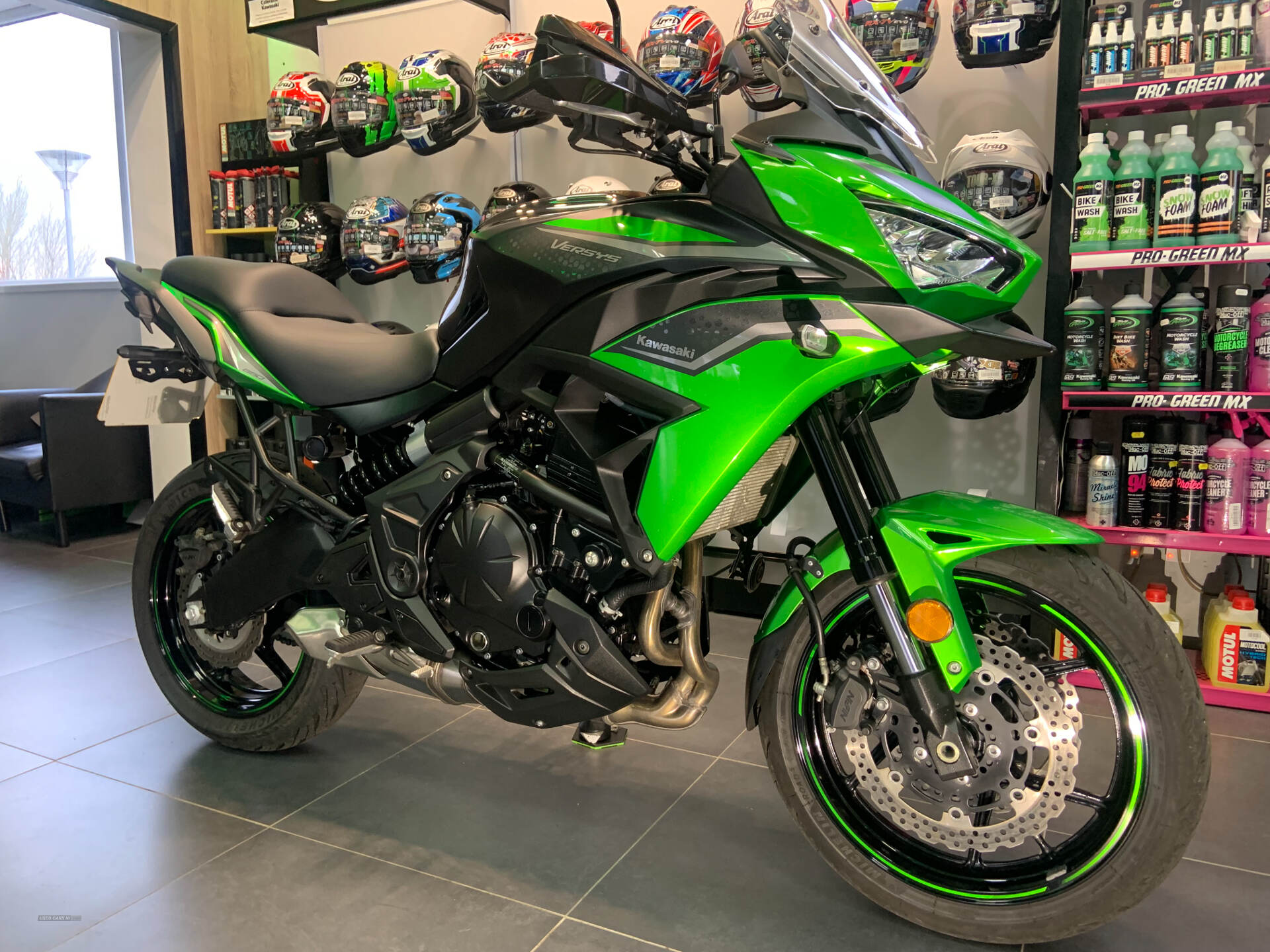 Apr 2022 Kawasaki Versys 2022 KAWASAKI VERSYS 650 CANDY LIME GREEN