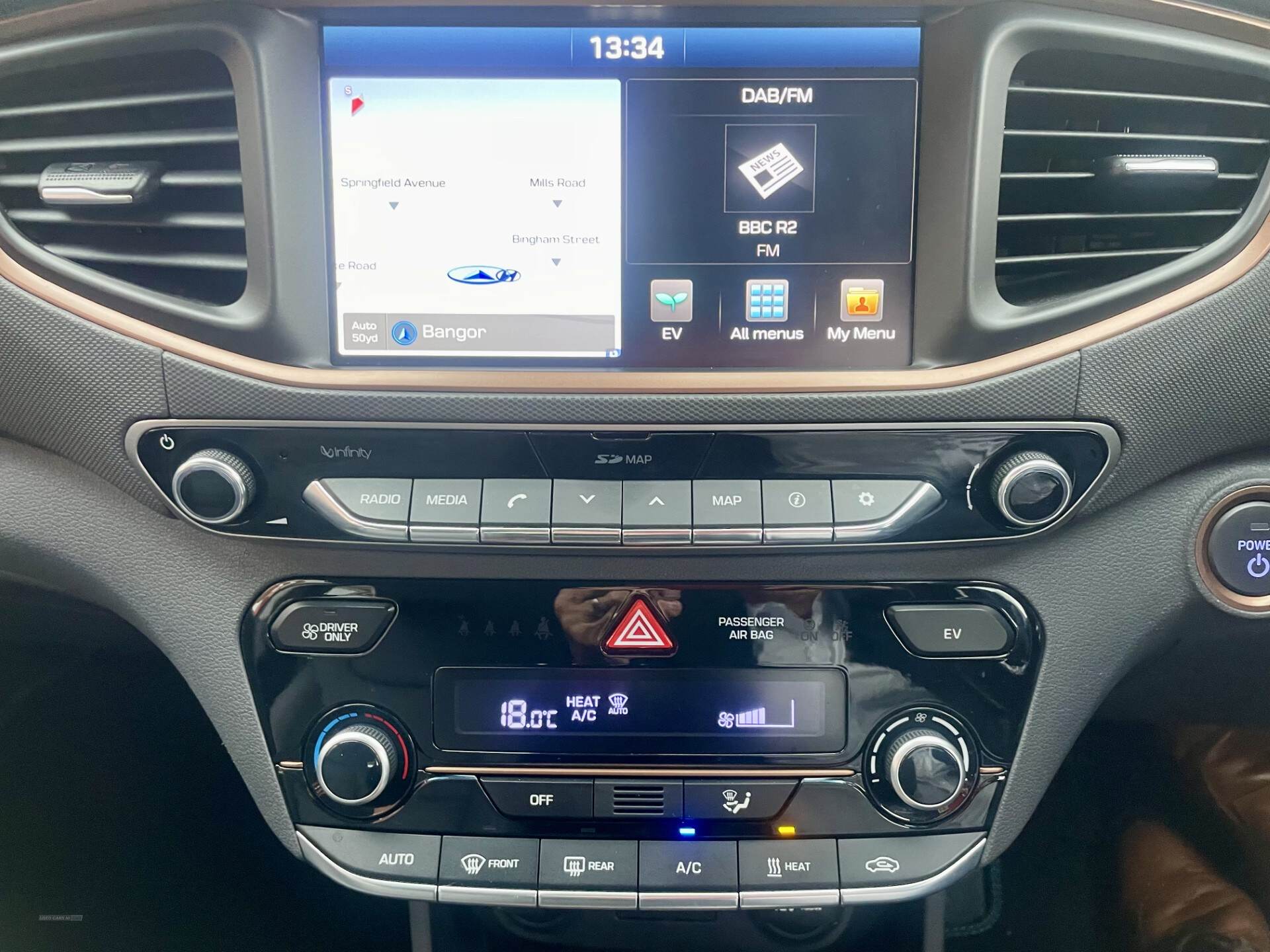 Hyundai Ioniq ELECTRIC HATCHBACK in Down