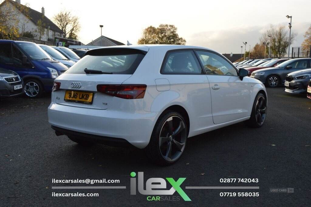 Mar 2016 Audi A3 1.6 TDI 110 SE 3dr S Tronic