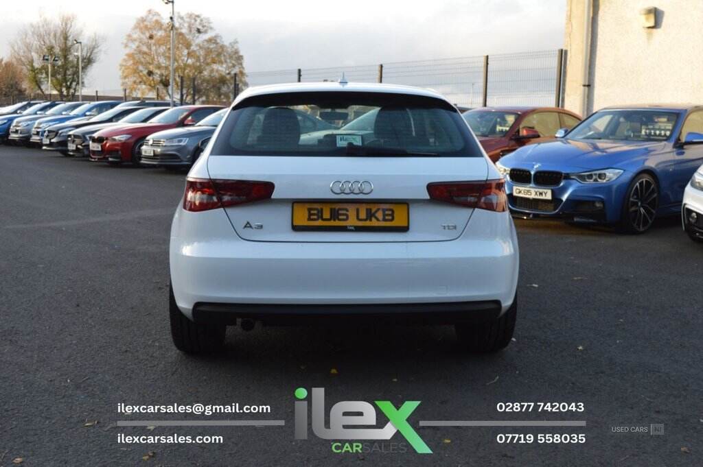 Mar 2016 Audi A3 1.6 TDI 110 SE 3dr S Tronic
