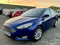 Ford Focus 1.5 TDCi Titanium Hatchback 5dr Diesel Manual Euro 6 (s/s) (120 ps) in Antrim