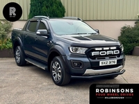 Ford Ranger 2.0 EcoBlue Wildtrak Pickup Double Cab 4dr Diesel Auto 4WD Euro 6 (s/s) (213 ps) ELECTRIC ROLLER SHUTTER, EXTRAS in Down