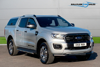 Ford Ranger 3.2 TDCi Wildtrak Auto 4WD IN SILVER WITH 43K + RIDGEBACK CANOPY & TOWBAR in Armagh