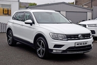 Volkswagen Tiguan 2.0 TDI BlueMotion Tech SE Navigation SUV 5dr Diesel DSG Euro 6 (s/s) (150 ps) FULL Service History (New T-Belt) in Down