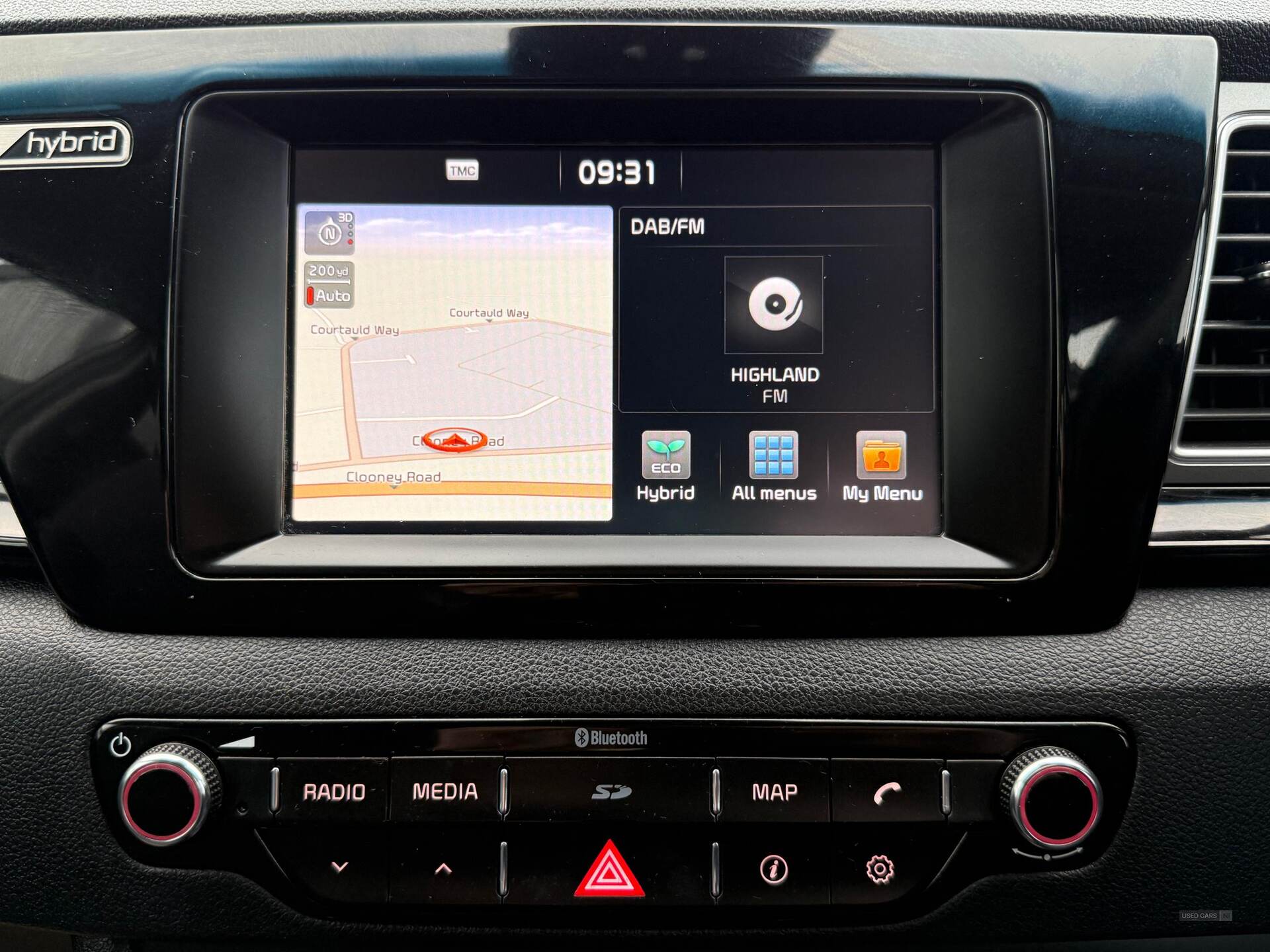 Jan 2017 Kia Niro 1.6 GDi Hybrid 2 5dr DCT