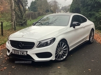 Mercedes-Benz C-Class 2.1 C250d AMG Line Coupe 2dr Diesel G-Tronic+ Euro 6 (s/s) (204 ps) in Antrim