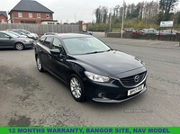 Mazda 6 2.2 SKYACTIV-D SE-L Nav Tourer 5dr Diesel Manual Euro 6 (s/s) (150 ps) in Down