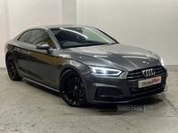 Audi A5 2.0 TDI 40 S line Coupe 2dr Diesel S Tronic Euro 6 (s/s) (190 ps) in Antrim