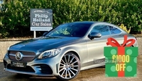 Mercedes-Benz C-Class 2.0 C300d AMG Line (Premium Plus) Coupe 2dr Diesel G-Tronic+ Euro 6 (s/s) (245 ps) in Antrim