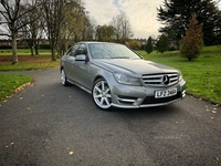 Mercedes-Benz C-Class 1.8 C180 BlueEfficiency Sport Saloon 4dr Petrol G-Tronic+ Euro 5 (s/s) (156 ps) in Antrim