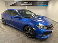 Honda Civic 1.0 VTEC Turbo SR Hatchback 5dr Petrol Manual Euro 6 (s/s) (126 ps) Full Service History, Sat Nav in Down