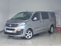 Vauxhall Vivaro 2.0 Turbo D 3100 Sportive Crew Van Double Cab 5dr Diesel Manual L2 H1 Euro 6 (s/s) (120 ps) in Derry / Londonderry