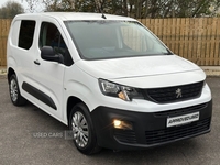 Peugeot Partner 1000KG 1.5HDI 100BHP Professional 6 SEATER CREW VAN AUTO LIGHTS, PARKING AID in Tyrone