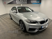 BMW 2 Series 1.5 218i M Sport Coupe 2dr Petrol Auto Euro 6 (s/s) (136 ps) Leather Interior, Heated Seats in Down