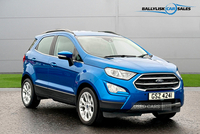 Ford EcoSport 1.0 125PS Titanium IN BLUE WITH 34K in Armagh