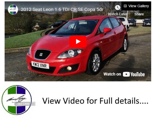 Seat Leon DIESEL HATCHBACK in Tyrone