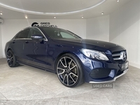 Mercedes-Benz C-Class 2.1 C220d AMG Line Saloon 4dr Diesel G-Tronic+ Euro 6 (s/s) (170 ps) in Tyrone