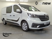 Renault Trafic 2.0 dCi Blue 30 Extra Crew Van Double Cab 6dr Diesel Manual LWB Euro 6 (s/s) (150 ps) in Down