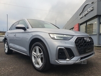 Audi Q5 40TDI QUATTRO S LINE FULL AUDI SERVICE HISTORY VIRTUAL COCKPIT REVERSE CAMERA POWER TAILGATE in Antrim