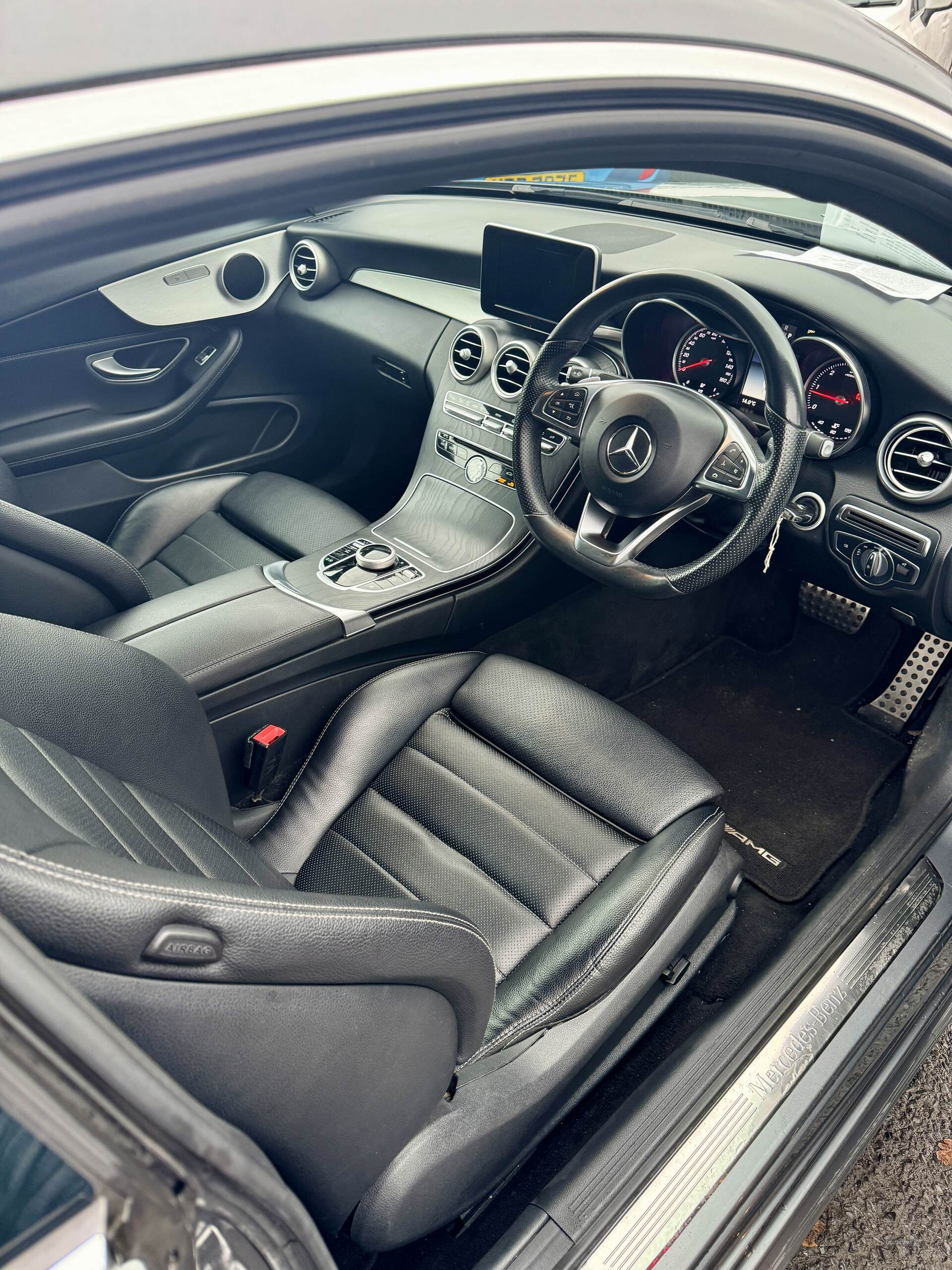 Mercedes C-Class DIESEL COUPE in Down