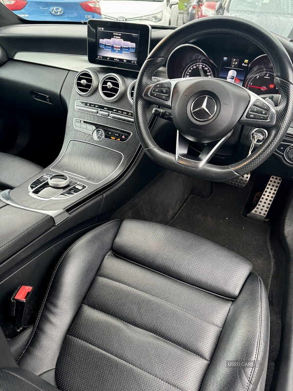 Mercedes C-Class DIESEL COUPE in Down