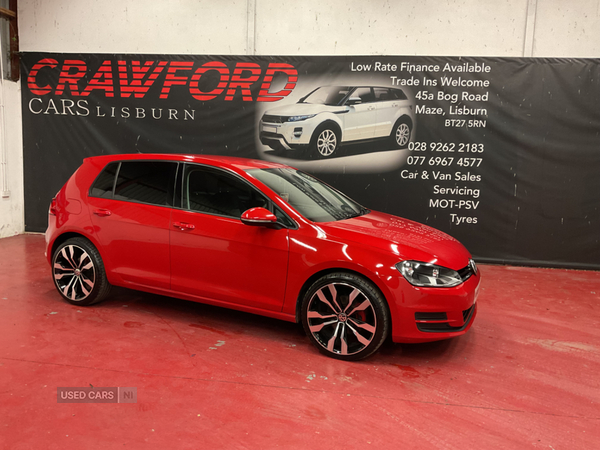 Volkswagen Golf DIESEL HATCHBACK in Antrim