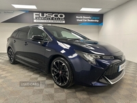 Toyota Corolla 2.0 VVT-h GPF GR SPORT Touring Sports 5dr Petrol Hybrid CVT Euro 6 (s/s) (184 ps) AUTOMATIC, SAT NAV in Down