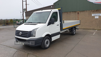 Volkswagen Crafter 2.0 TDI 109PS Dropside 'Engineered to Go' in Down