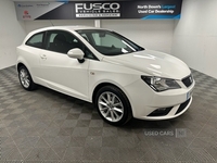 Seat Ibiza 1.4 Toca Sport Coupe 3dr Petrol Manual Euro 5 (85 ps) Full Service History, Bluetooth in Down