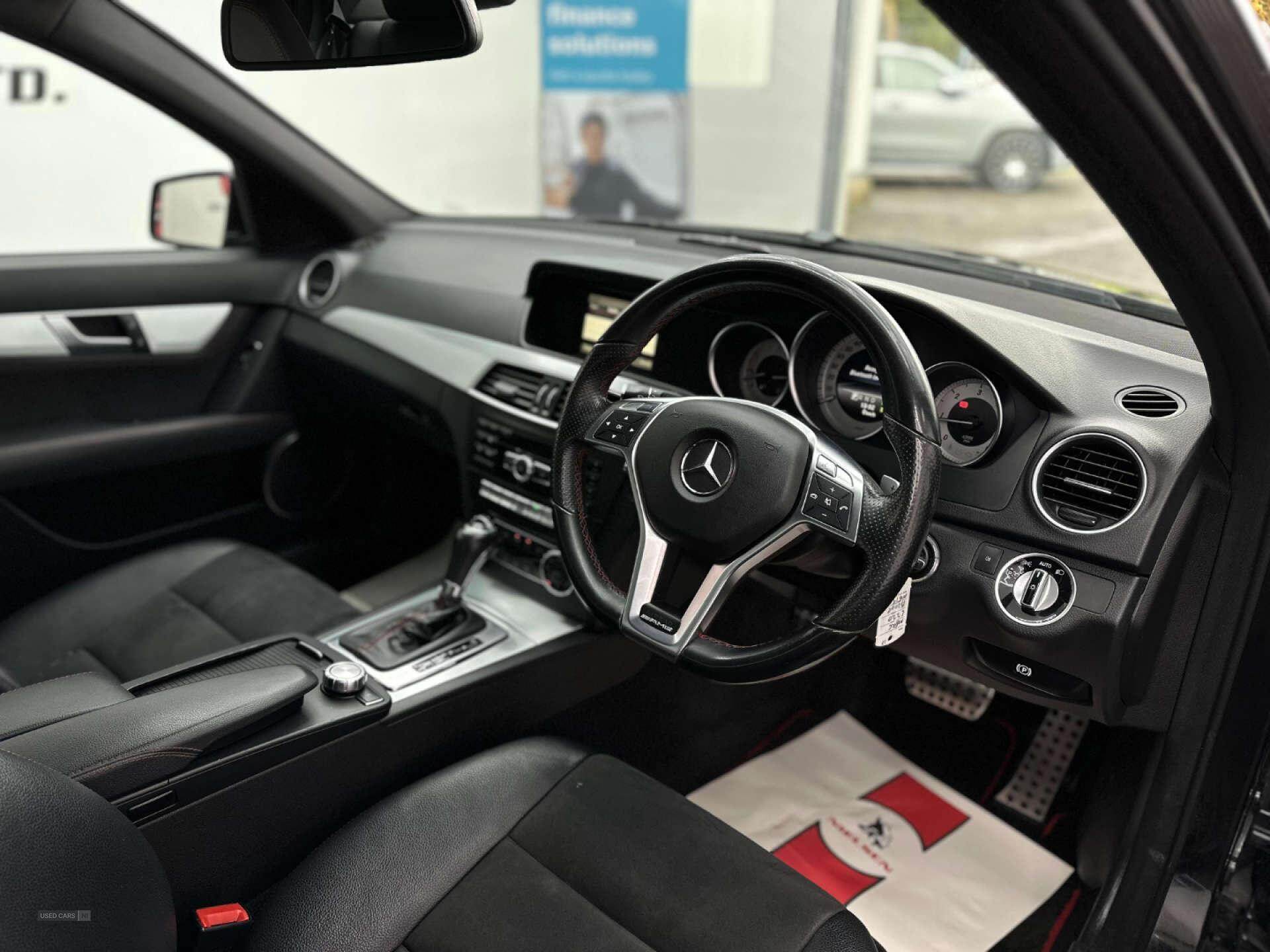 Aug 2013 Mercedes-Benz C-Class C220 CDI BlueEFFICIENCY AMG Sport Plus 4dr Auto