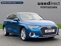 Audi A3 40 Tfsi E Sport 5Dr S Tronic in Armagh