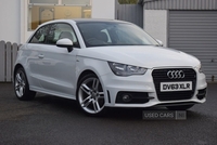 Audi A1 1.6 TDI S line Hatchback 3dr Diesel Manual Euro 5 (s/s) (105 ps) Excellent History, Just Serviced in Down