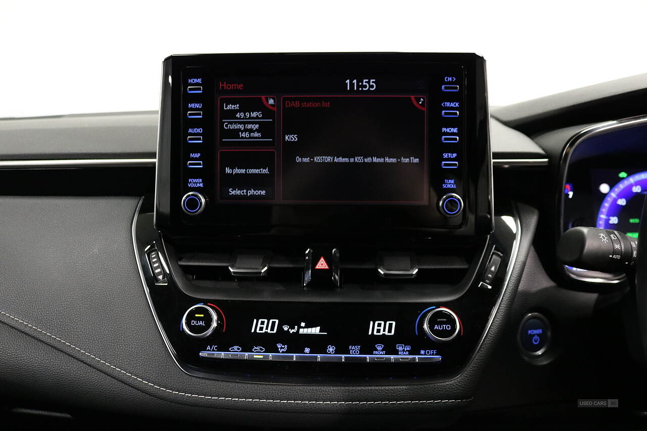 Jul 2021 Toyota Corolla 1.8 VVT-i Hybrid Icon 5dr CVT