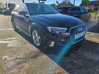 Audi A3 1.0 TFSI Sport Hatchback 3dr Petrol Manual Euro 6 (s/s) (116 ps) Low Rate Finance in Down