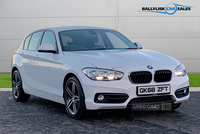 BMW 1 Series 1.5 118i Sport IN WHITE WITH ONLY 37K in Armagh