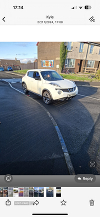 Nissan Juke 1.5 dCi N-Tec 5dr [Start Stop] in Derry / Londonderry