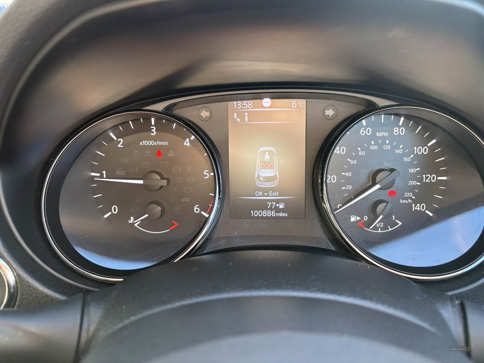 Aug 2019 Nissan X-Trail 1.7 dCi Tekna 5dr 4WD [7 Seat]