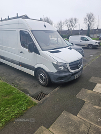 Mercedes Sprinter 3.5t High Roof Van in Down