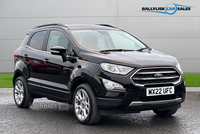 Ford EcoSport 1.0 Titanium 125 ps + X PACK IN BLACK WITH ONLY 2K in Armagh