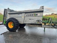 Joskin Siroko 4010/9V Rear Discharge Muck Spreader 9 Ton Galvanised in Down