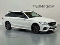 Mercedes-Benz C-Class 2.0 C300de 13.5kWh AMG Line Edition (Premium) Estate 5dr Diesel Plug-in Hybrid G-Tronic+ Euro 6 (s/s) (306 ps) in Fermanagh