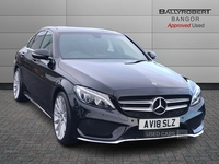 Mercedes-Benz C-Class C220d AMG Line Premium 4dr 9G-Tronic in Down